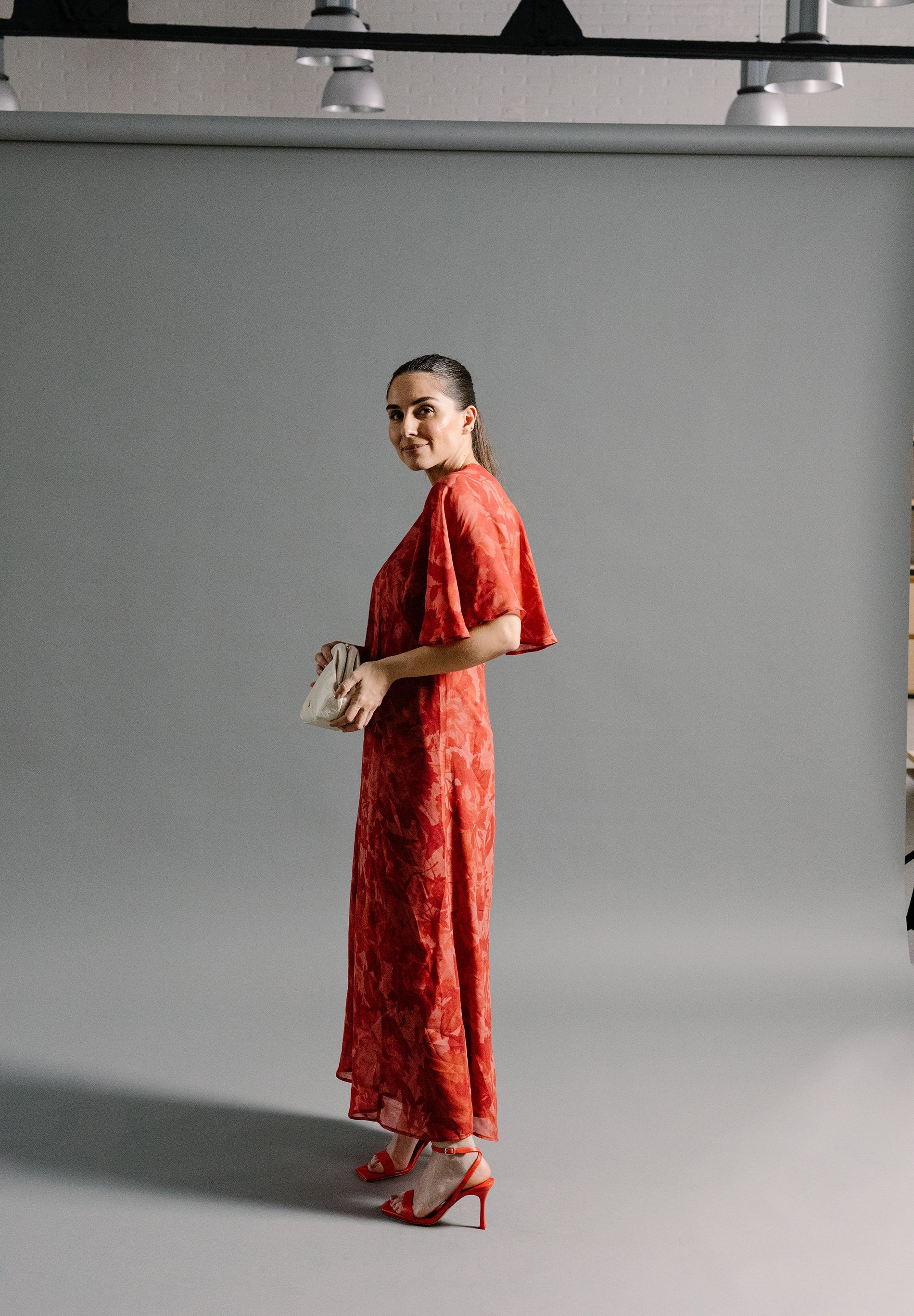 FLOWER PRINT DRESS