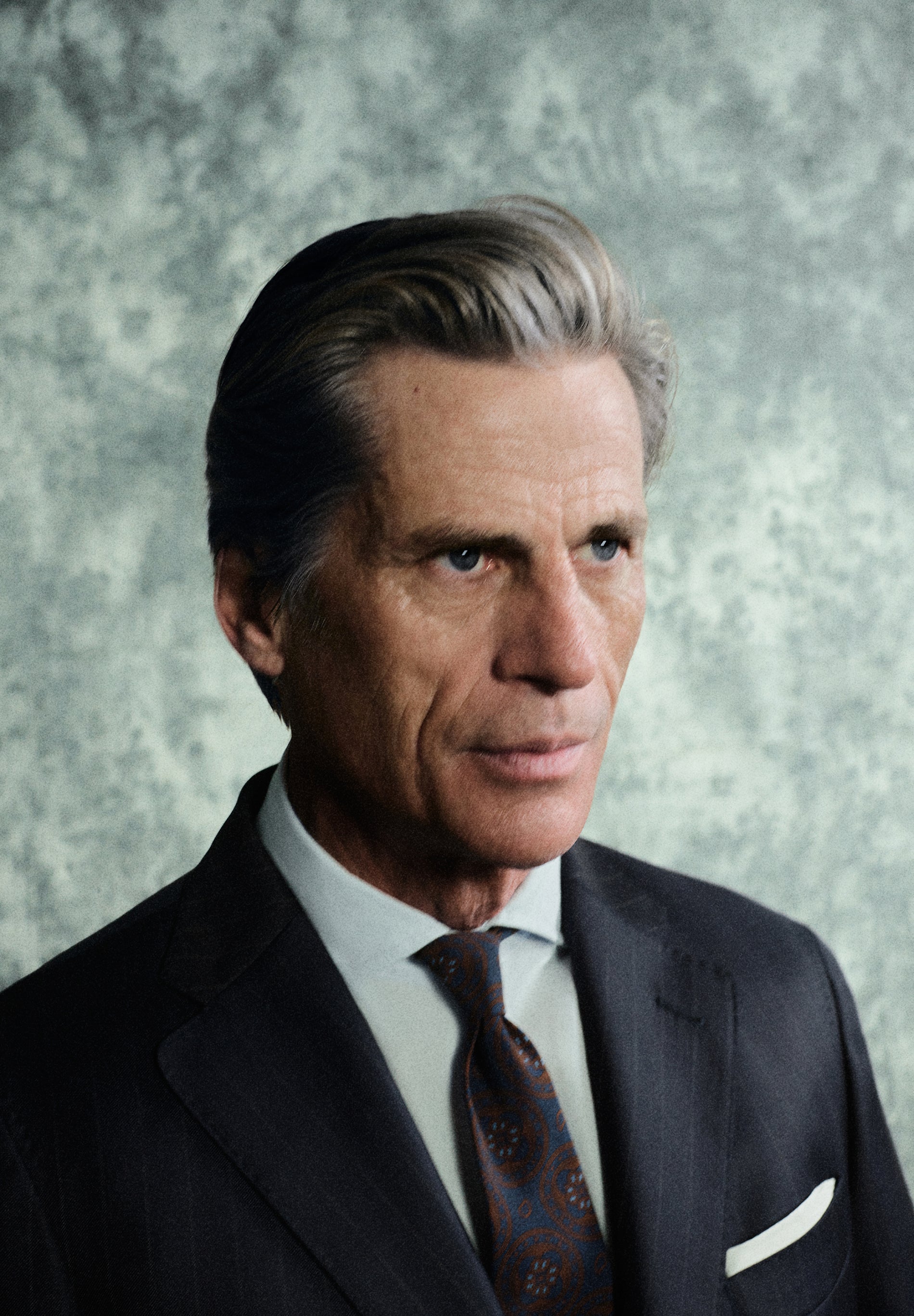 WOOL PINSTRIPE BLAZER