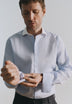 CONTRAST COLLAR SHIRT