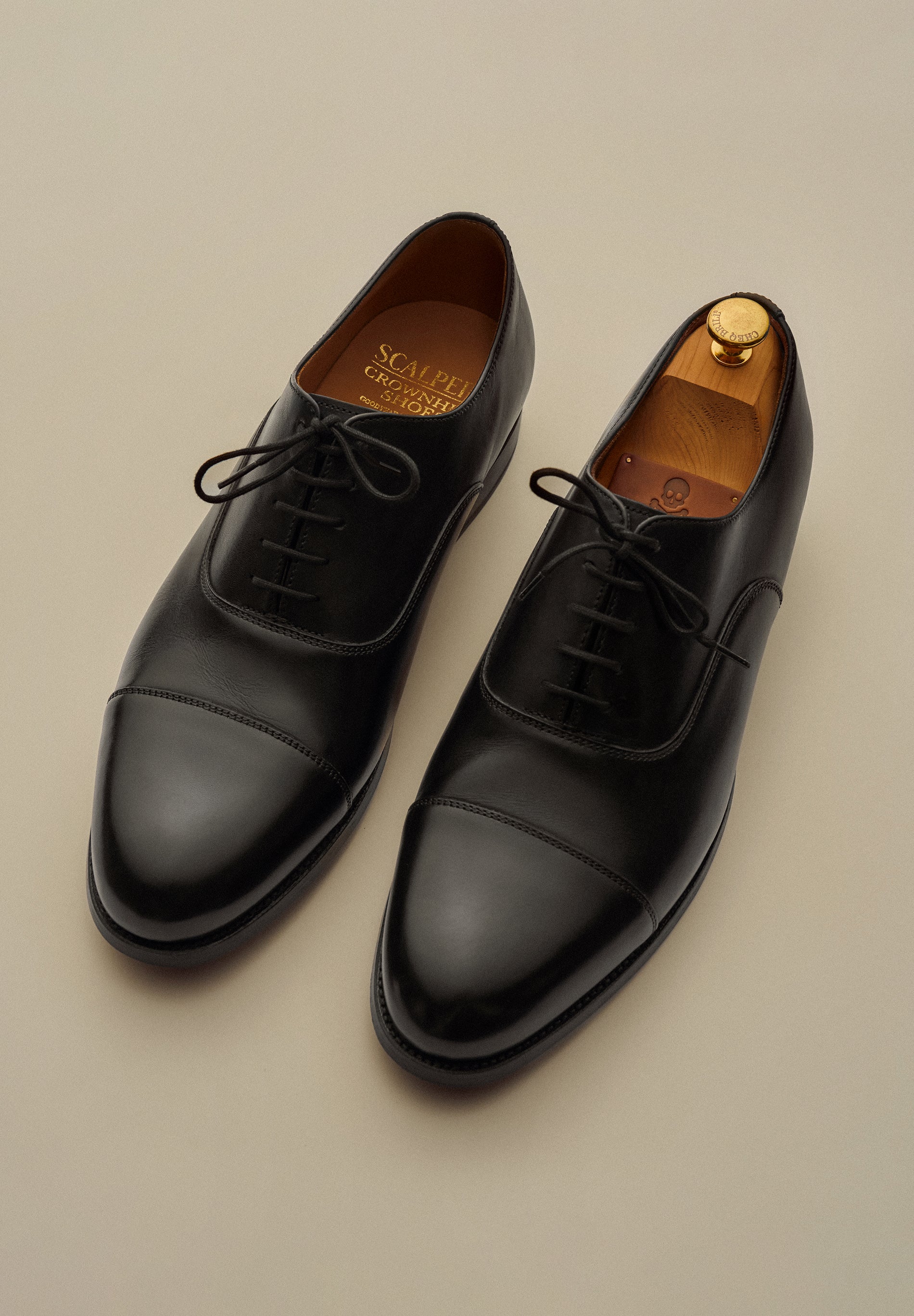 NAPPA LEATHER OXFORD SHOES
