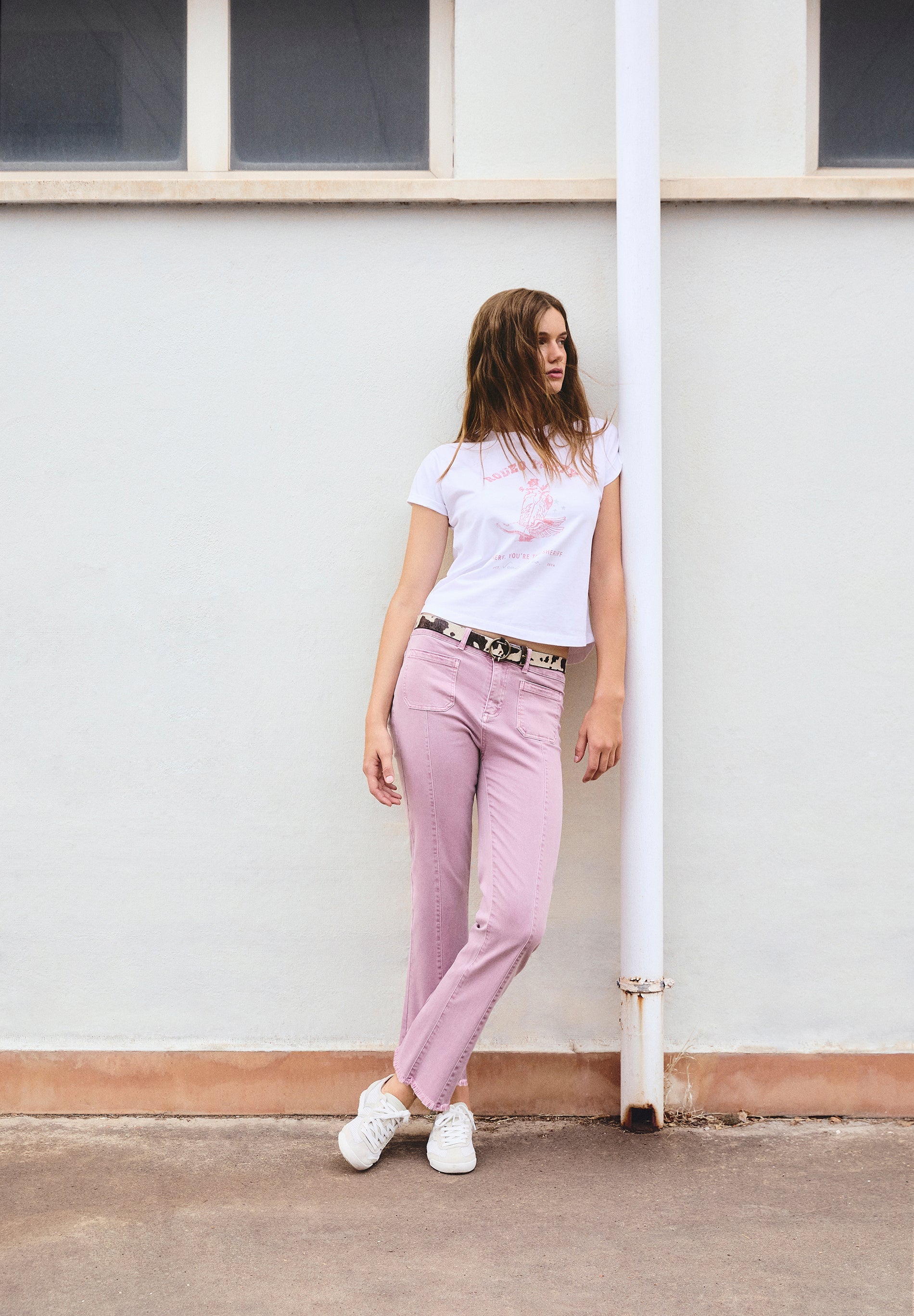 PANTALÓN FLARE FLECOS