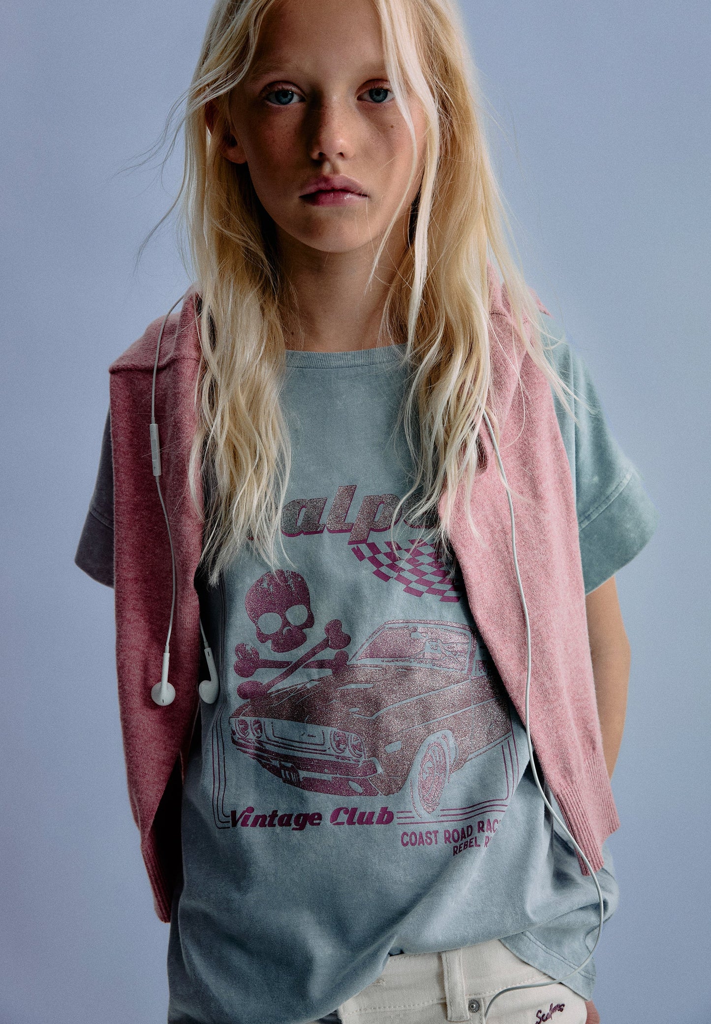 RACE PRINT T-SHIRT