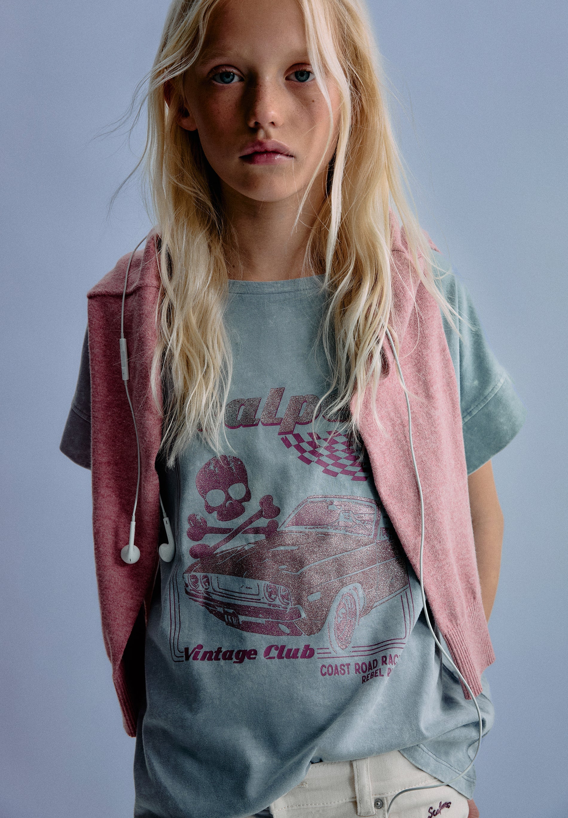 RACE PRINT T-SHIRT