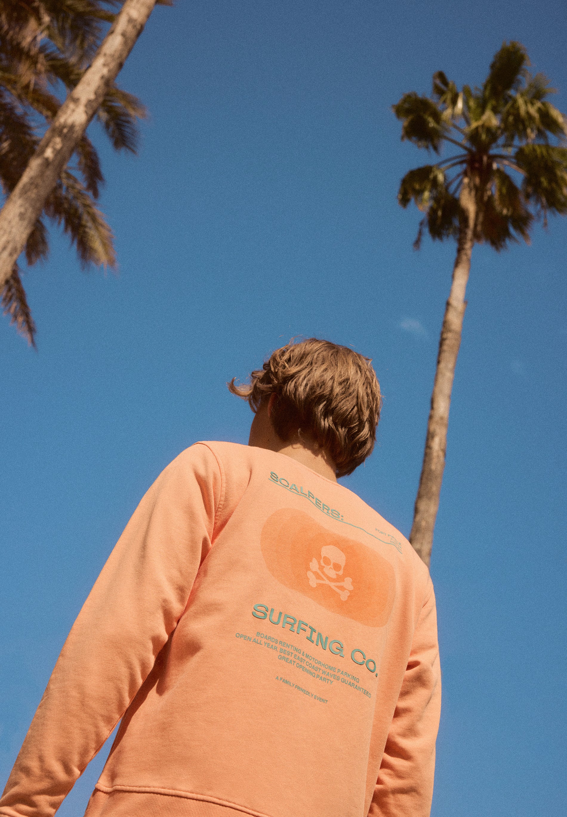 PRINTED CREWNECK SWEATSHIRT