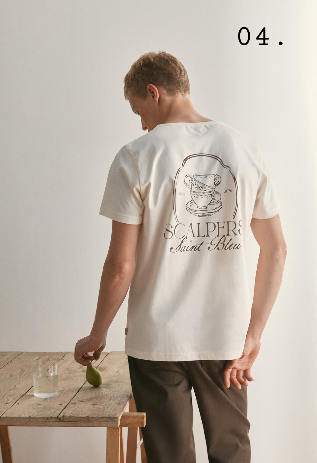 SCSAINT BLEU TEE