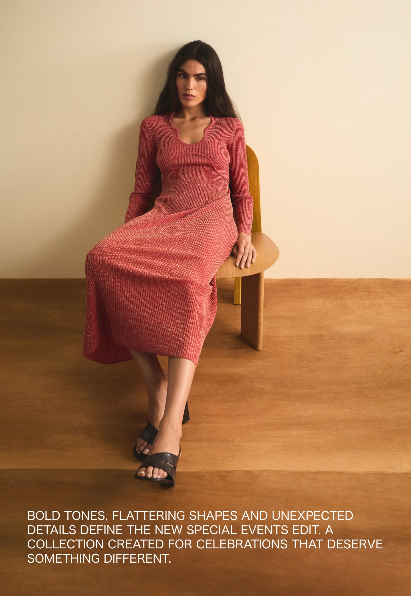 SCLUREX KNIT LS DRESS