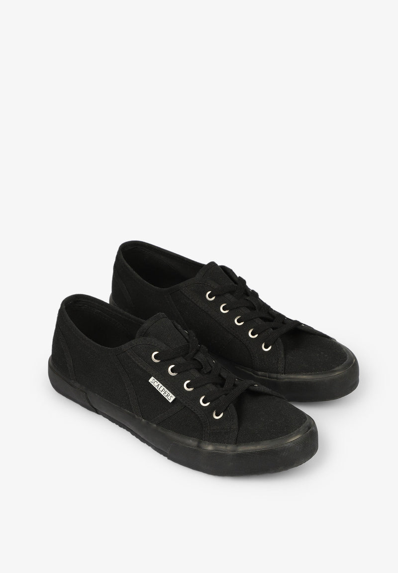 LOW CANVAS SNEAKERS