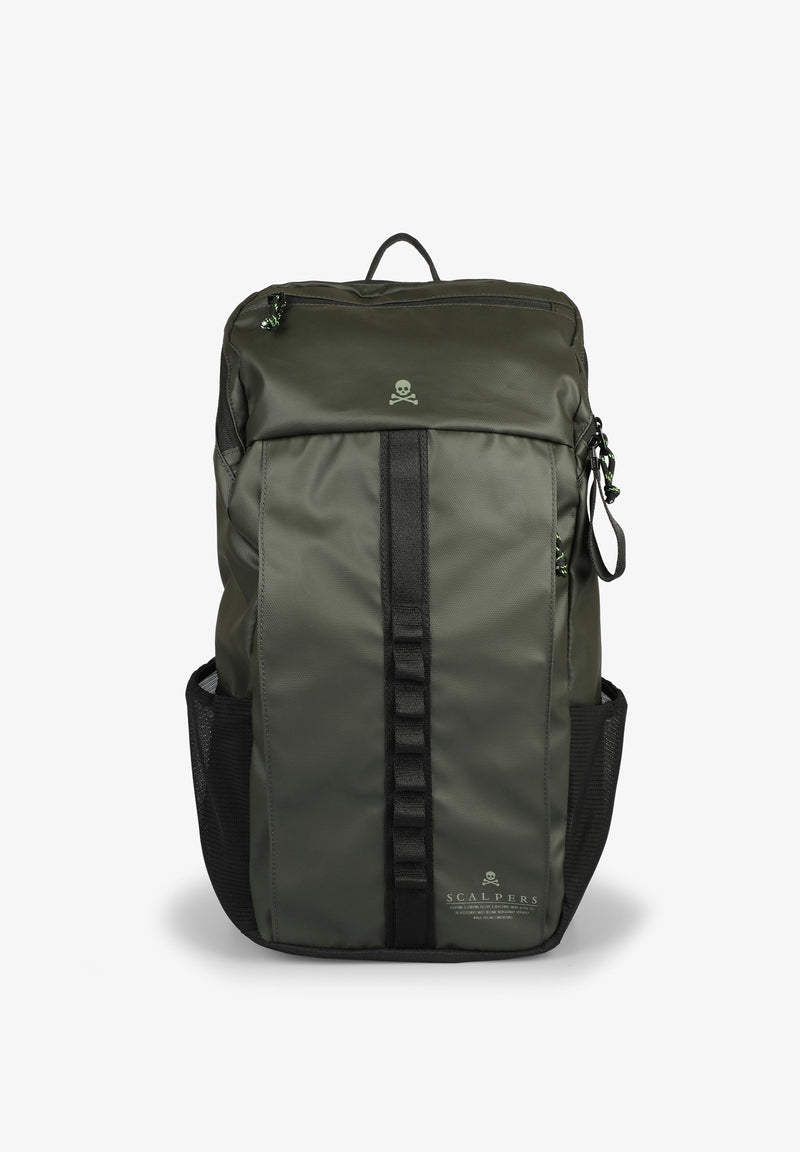BACKPACK WITH ZIP TOP OPENING